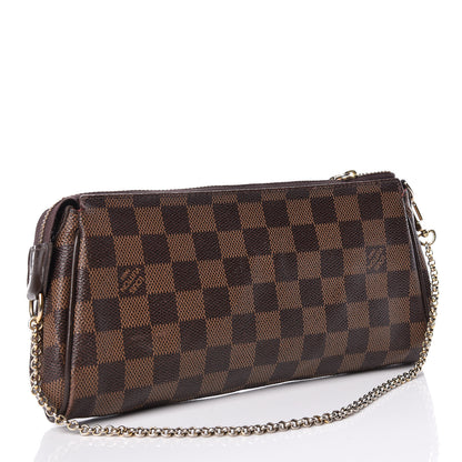 Louis Vuitton Damier Ebene Eva Clutch 3 of 11