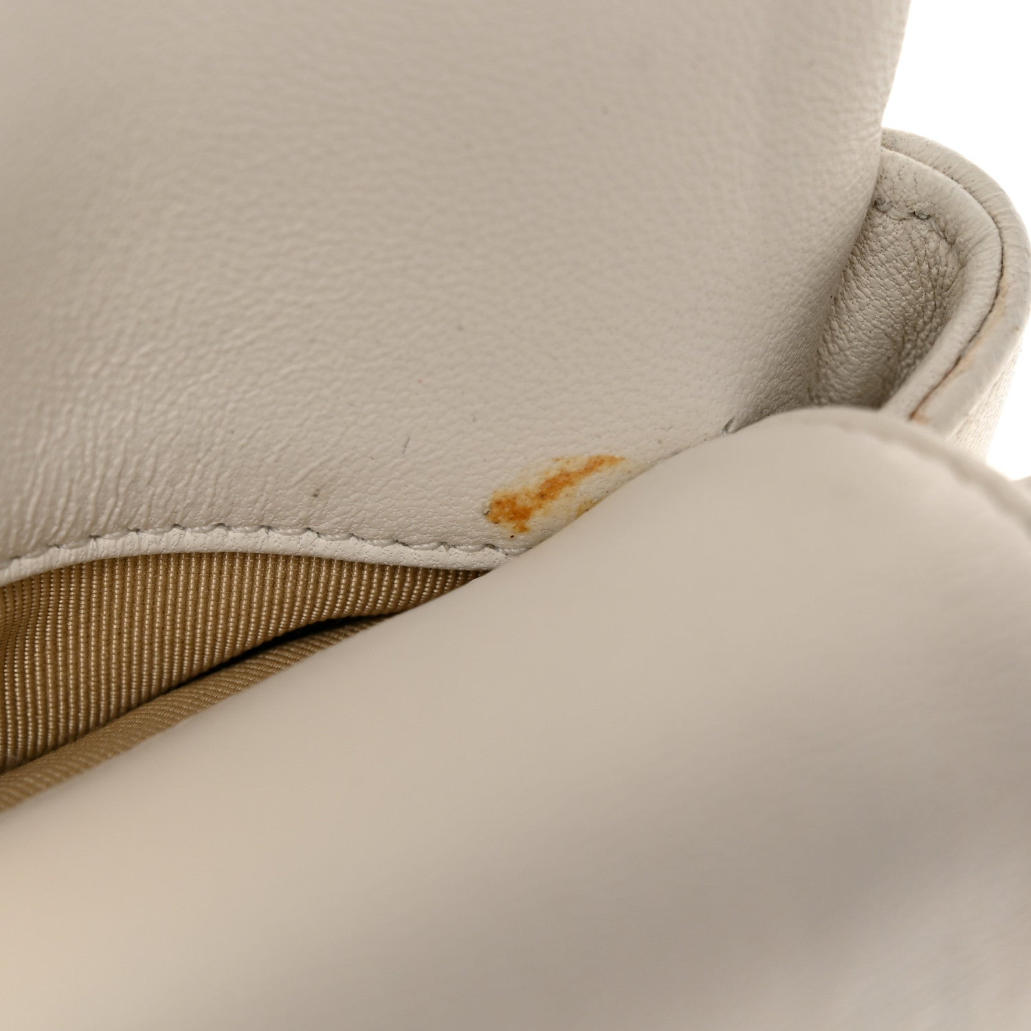 Chanel Lambskin A Real Catch Flap Bag White 19 of 32