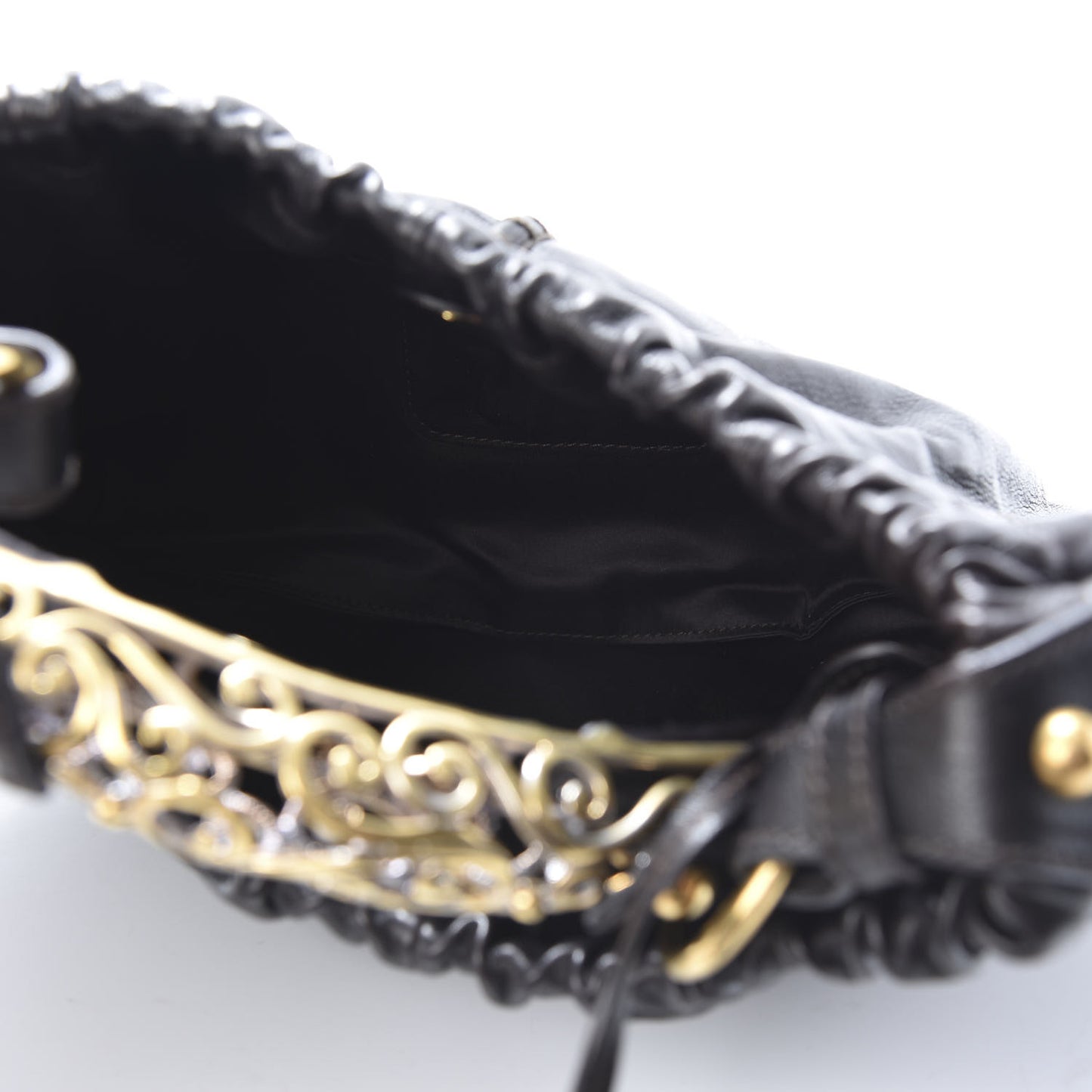 Calfskin Vincennes Mombasa Hobo Black