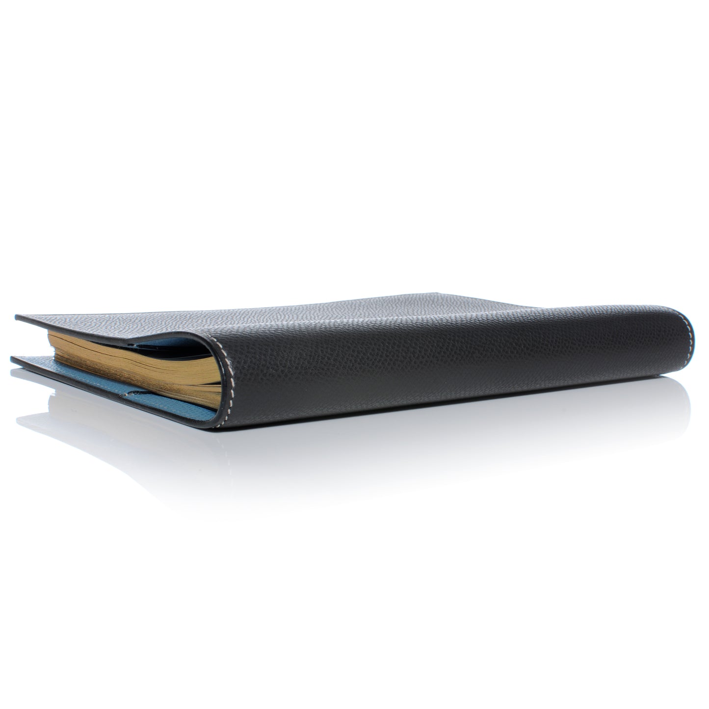 Epsom Globe Trotter Agenda Cover Graphite and Blue Jean