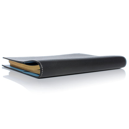 Hermes Epsom Globe Trotter Agenda Cover Graphite and Blue Jean 3 of 6