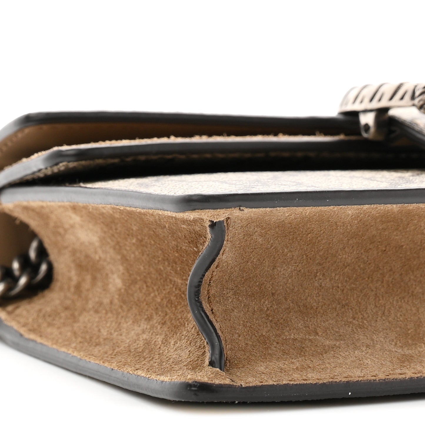 GG Supreme Monogram Super Mini Dionysus Shoulder Bag Taupe