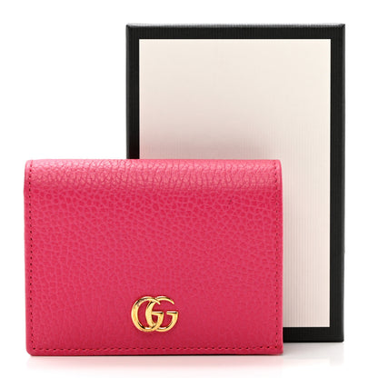 Gucci Dollar Calfskin GG Marmont Card Case Box Pink 9 of 9