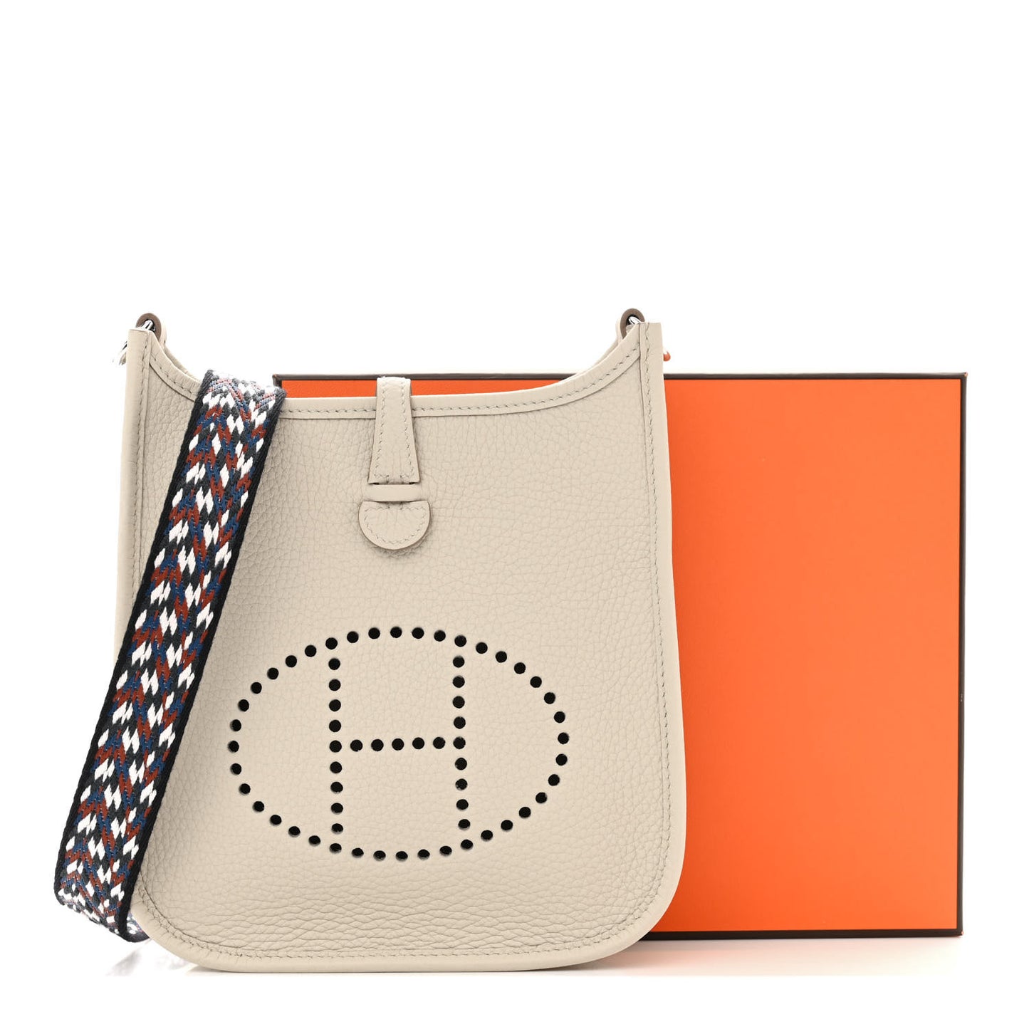 Taurillon Clemence Zigzag Evelyne TPM Beton Black White Deep Bleu