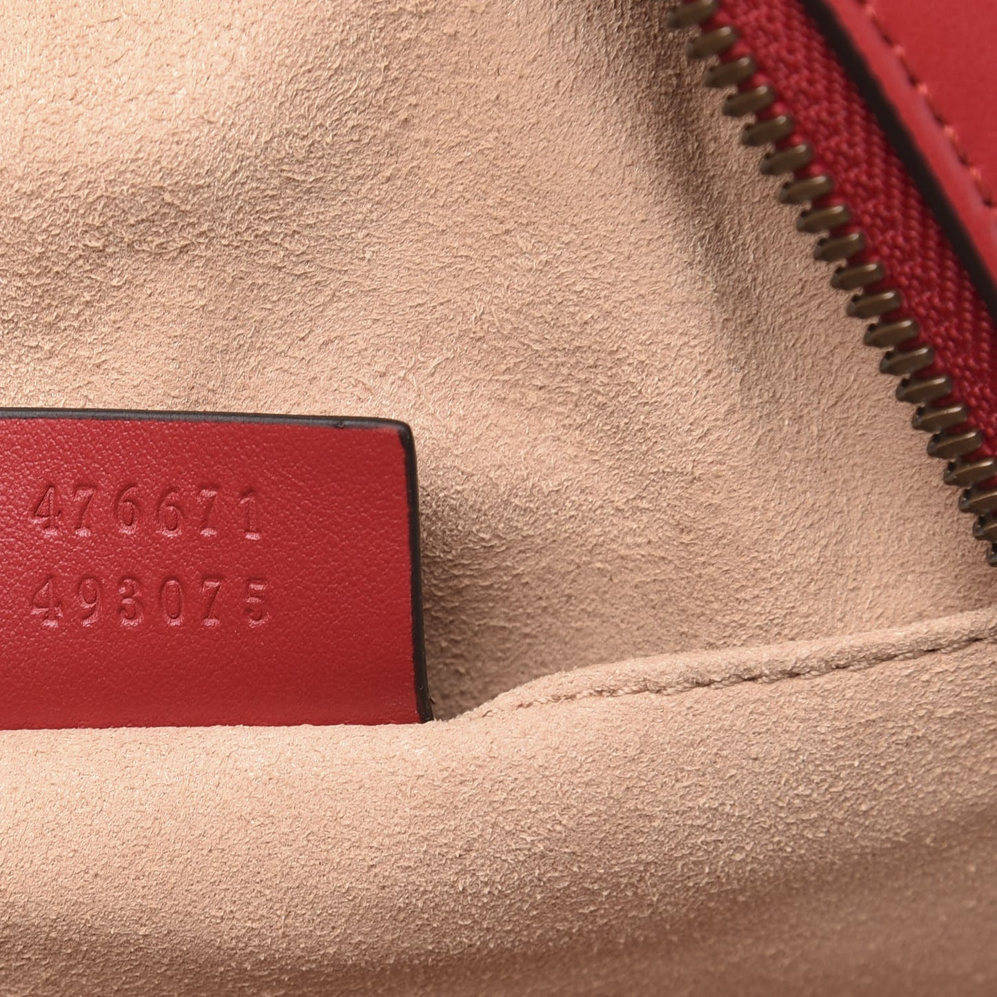 Calfskin Matelasse GG Marmont Dome Backpack Hibiscus Red