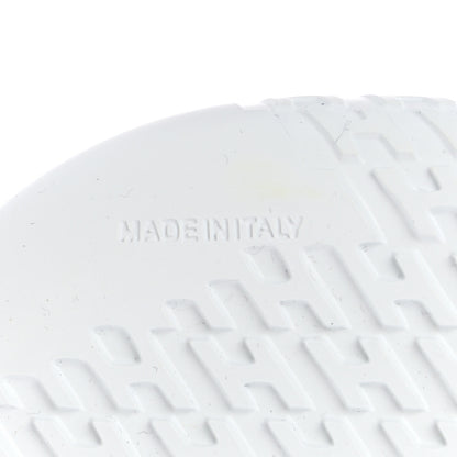 Hermes Knit Suede Goatskin Womens Crew Sneakers 38 Multicolor Bleu 7 of 9