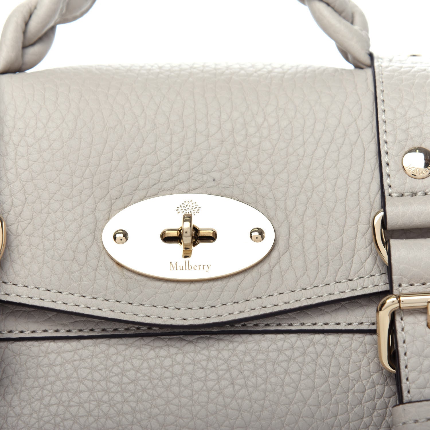 Mulberry Heavy Grain Mini Alexa Chalk 9 of 9