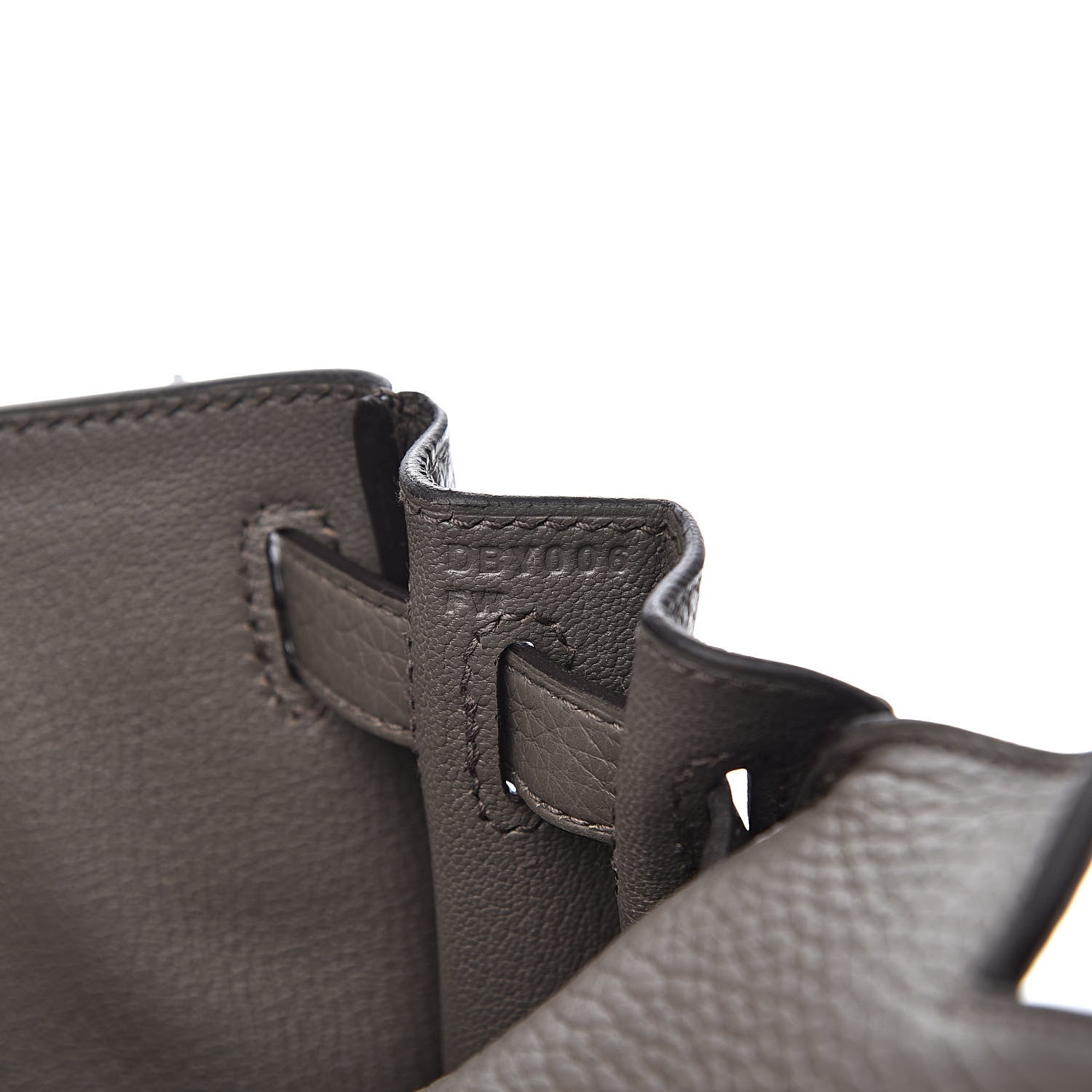 Hermes Taurillon Clemence Kelly Ado Backpack Etain 7 of 11