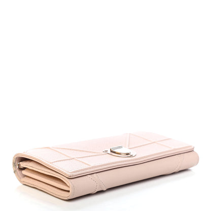 Christian Dior Grained Calfskin Diorama Croisiere Chain Wallet Rose Poudre 3 of 4