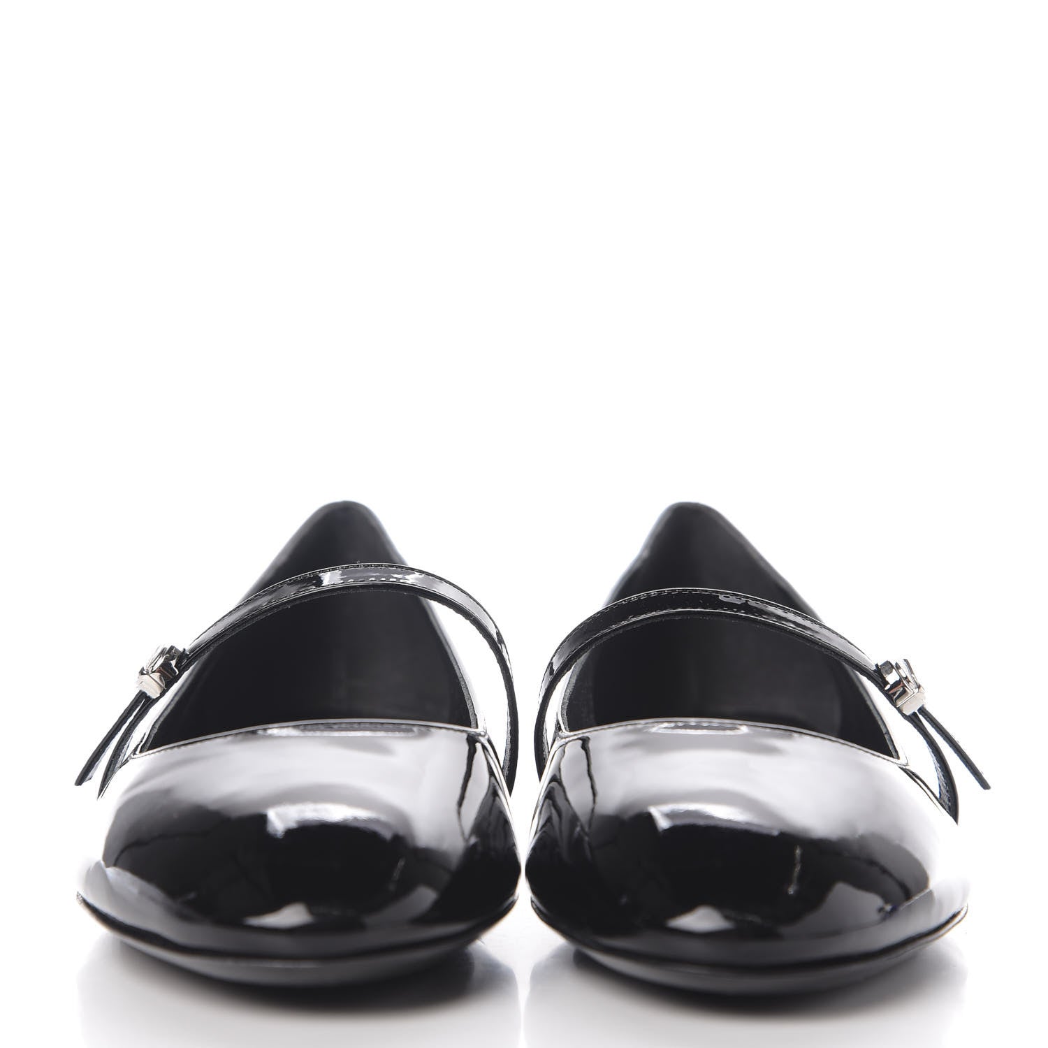 Louis Vuitton Patent Uniformes Ballerina Flat 40 Black 2 of 8