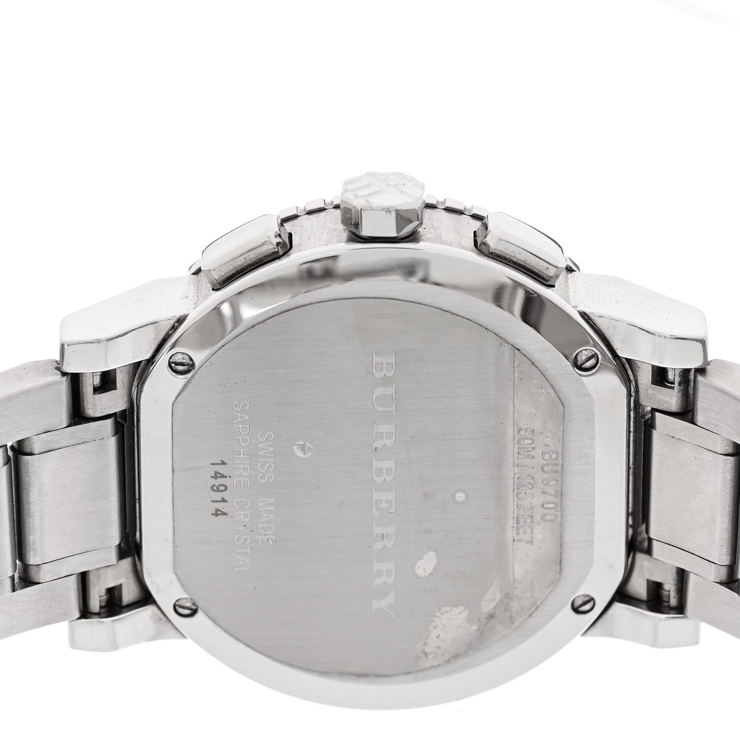 Stainless Steel 38mm Chronograph Quartz Watch BU9700