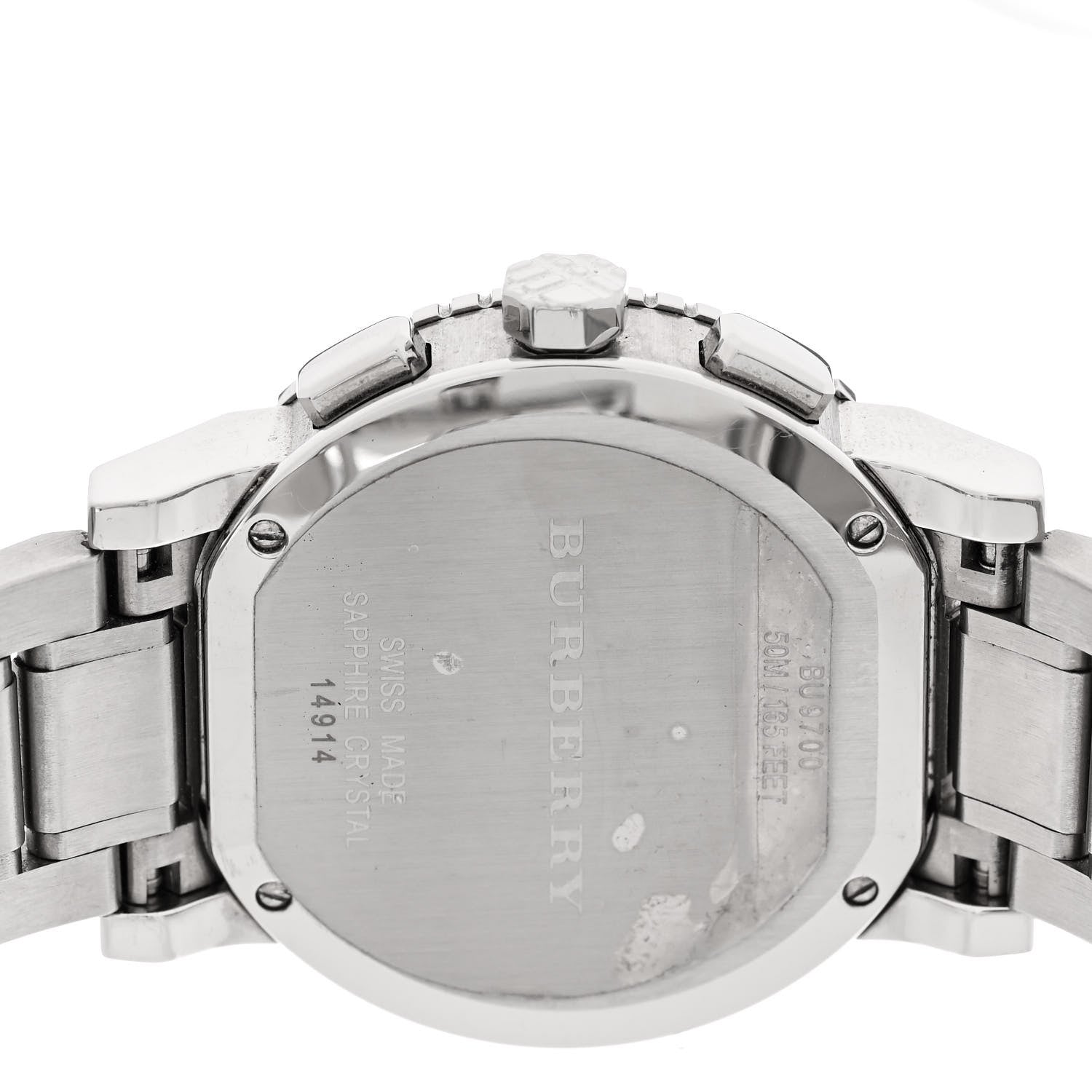 Burberry Stainless Steel 38mm Chronograph Quartz Watch BU9700 4 of 5