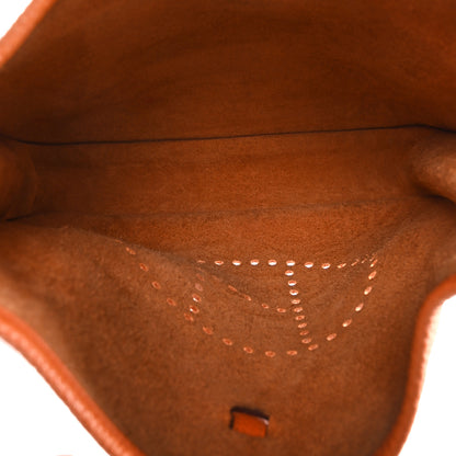 Hermes Taurillon Clemence Evelyne III PM Orange 5 of 10