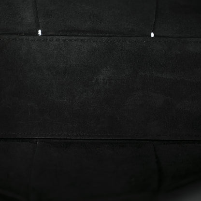 Bottega Veneta Grained Calfskin Intrecciato Mini Arco Tote Black 7 of 14