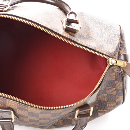 Louis Vuitton Damier Ebene Speedy 30 4 of 17
