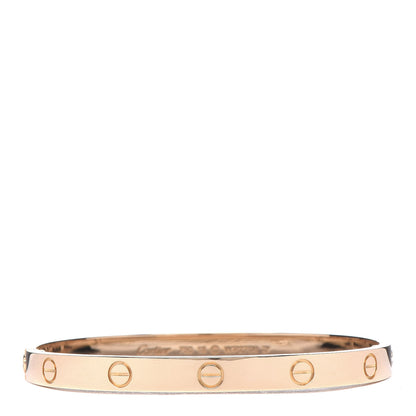 Cartier 18K Yellow Gold LOVE Bracelet 18 1 of 6