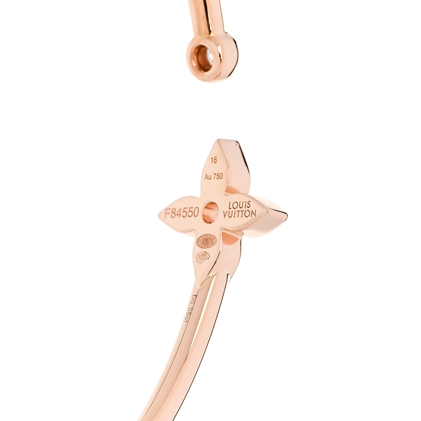 18K Pink Gold Diamond Idylle Blossom Twist Bracelet