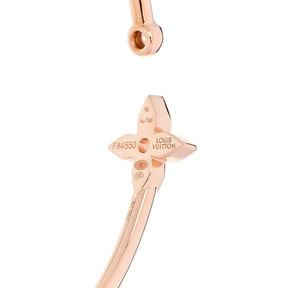 Louis Vuitton 18K Pink Gold Diamond Idylle Blossom Twist Bracelet 3 of 4
