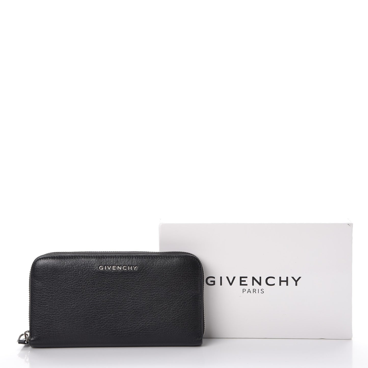Sugar Goatskin Pandora Zip Around Wallet Black