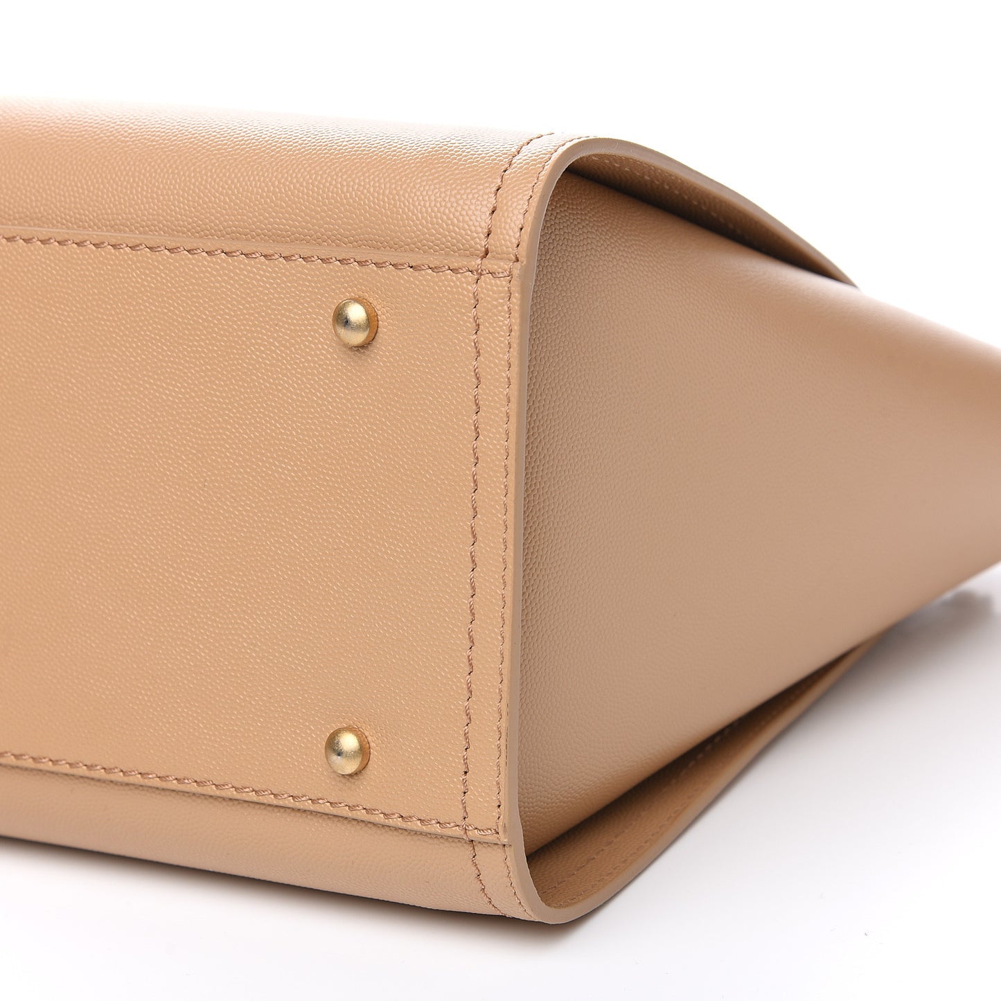 Caviar Small Studded Deauville Tote Beige