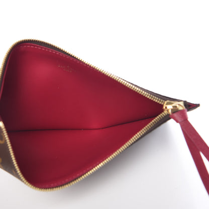 Louis Vuitton Monogram Pochette Felicie Chain Wallet Fuchsia 9 of 16