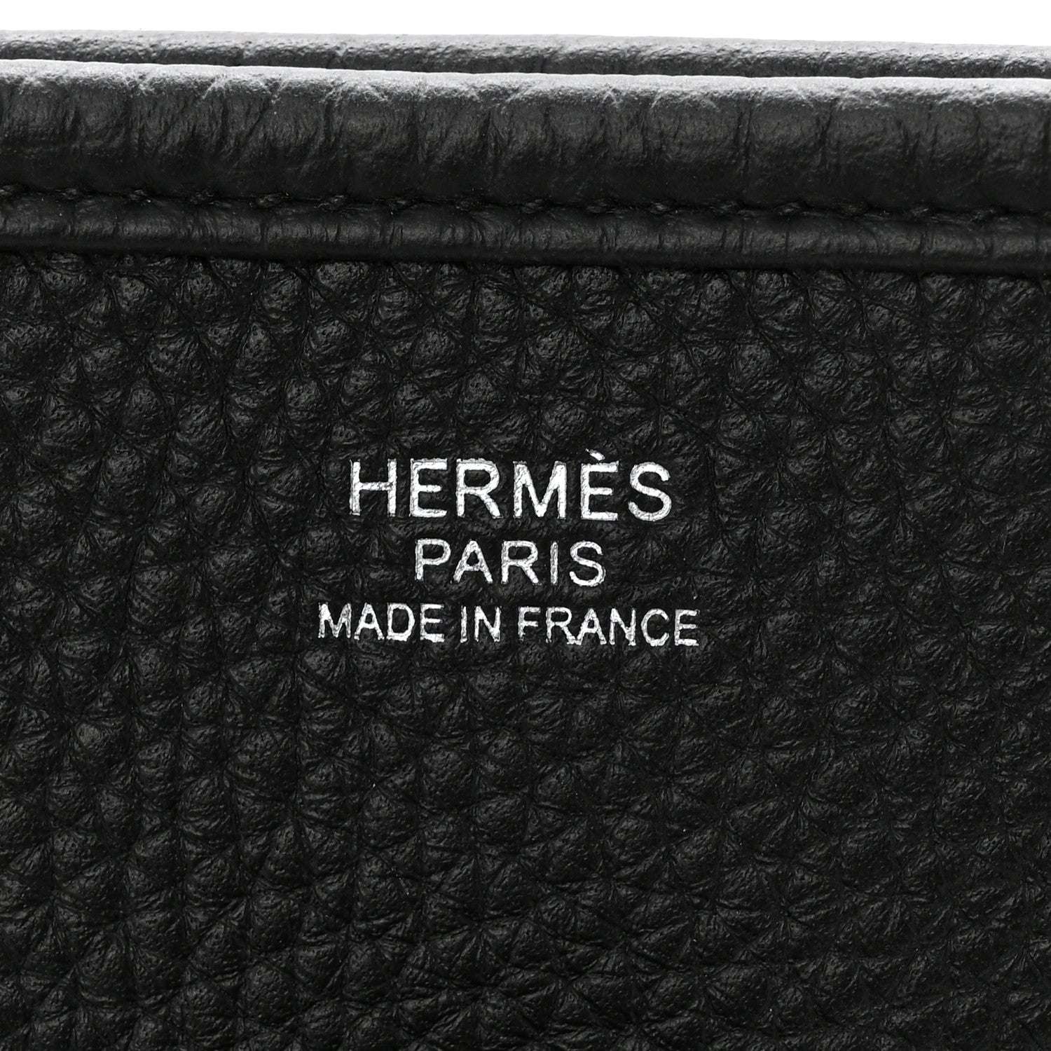 Hermes Taurillon Clemence Evelyne III GM Black 6 of 11