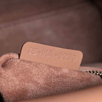 Christian Dior Ultra Matte Calfskin Cannage Mini Lady Dior Light Beige 6 of 11