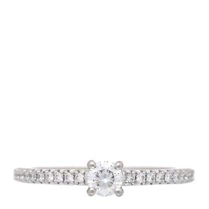 Tiffany Platinum Diamond 0.16ct Novo Round Cut Engagement Ring 47 4 1 of 5