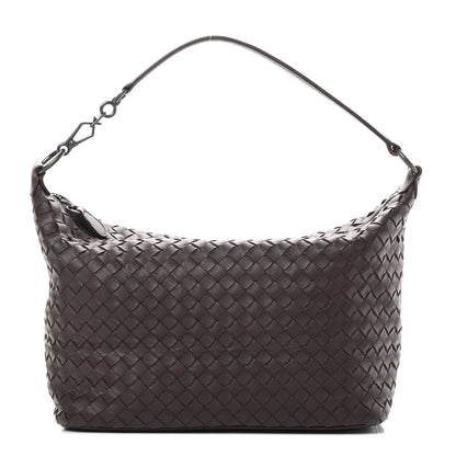 Bottega Veneta Nappa Intrecciato Small Shoulder Bag Ebano 1 of 10