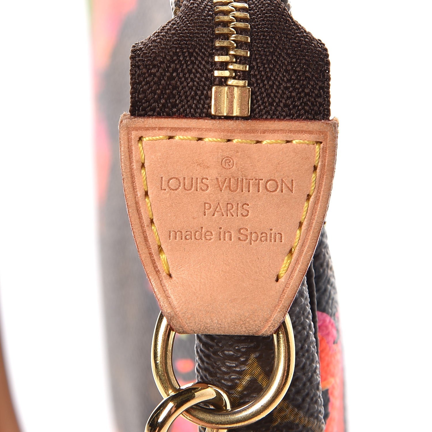 Louis Vuitton Monogram Roses Pochette Accessories 6 of 8