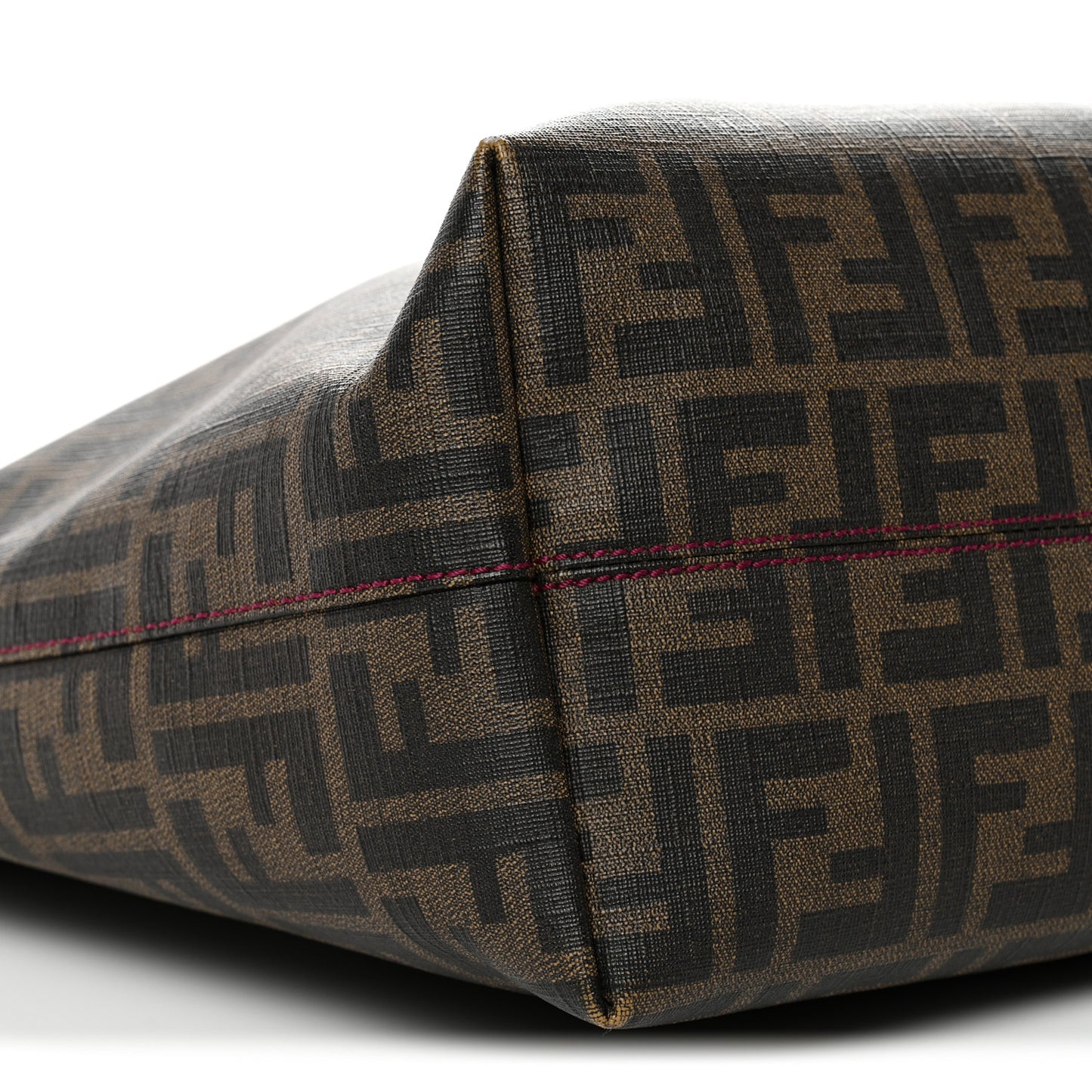 Zucca Spalmati Clover Lady Bug Roll Tote Tobacco