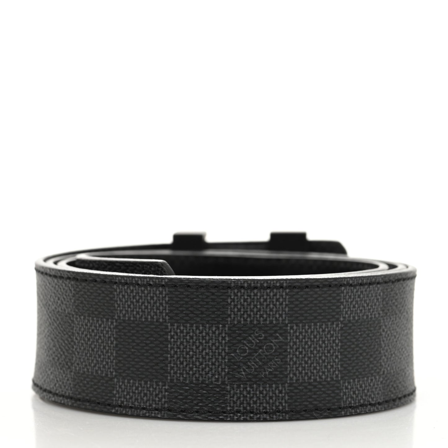 Damier Graphite 40mm LV Initiales Belt 105 42