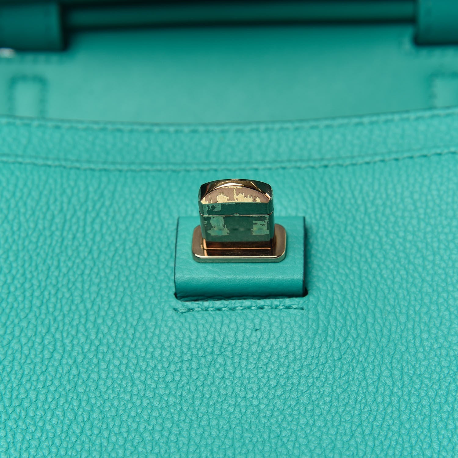 MCM Grained Calfskin Medium Milla Convertible Backpack Oasis Green 6 of 8