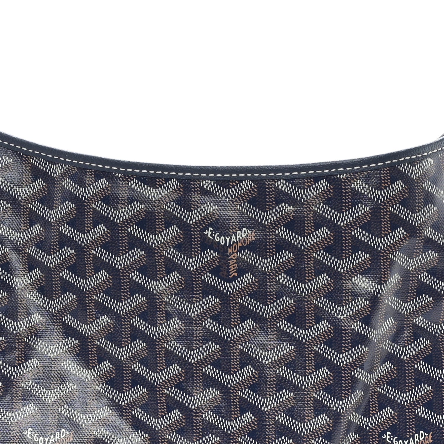 Goyard Goyardine Boheme Hobo Navy 9 of 11