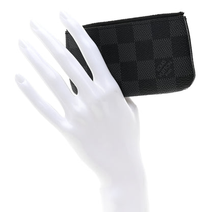 Louis Vuitton Damier Graphite Key Pouch 2 of 8
