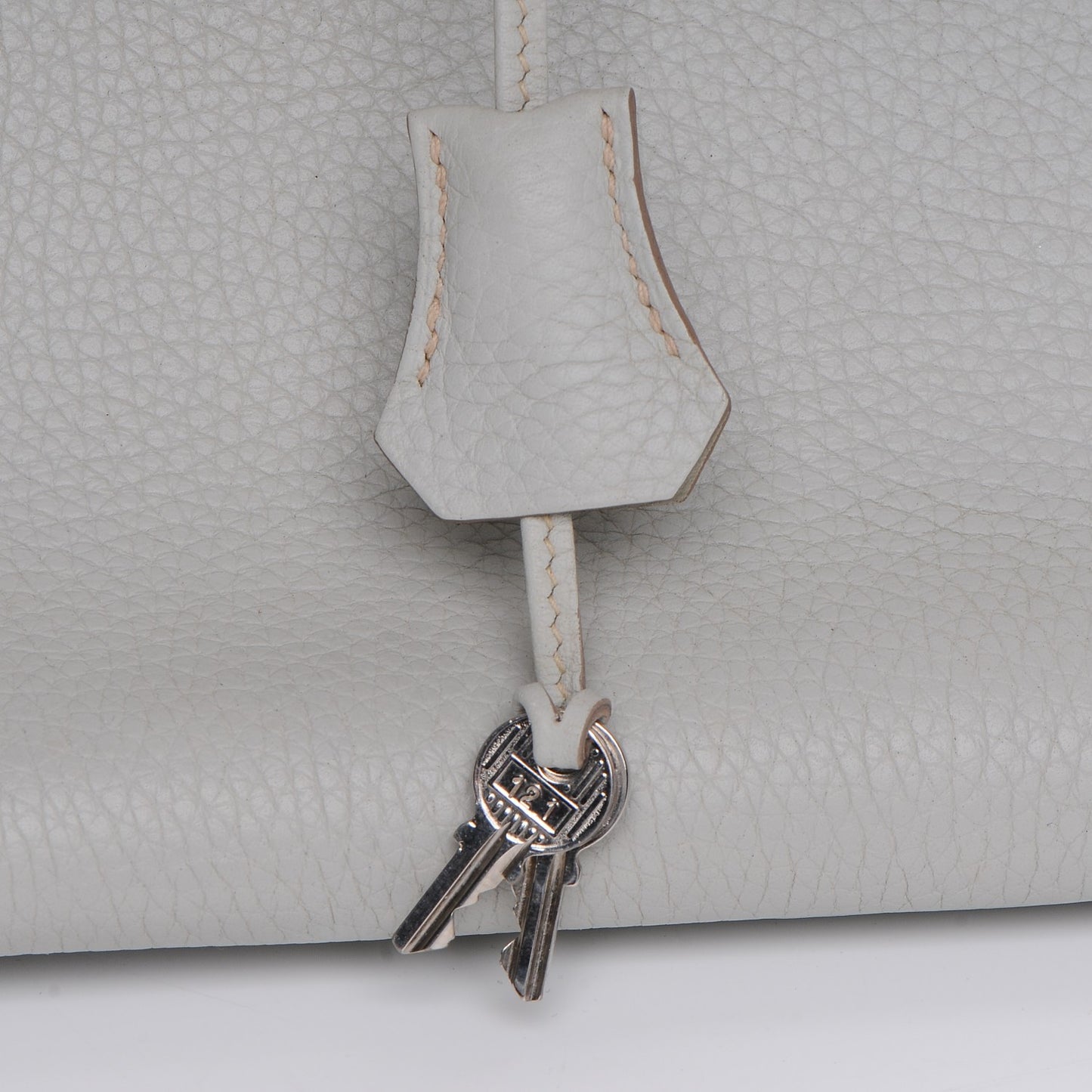 Taurillon Clemence Birkin 35 Gris Perle