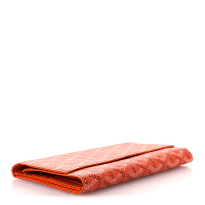 Goyard Goyardine Rivoli Wallet Orange 4 of 8