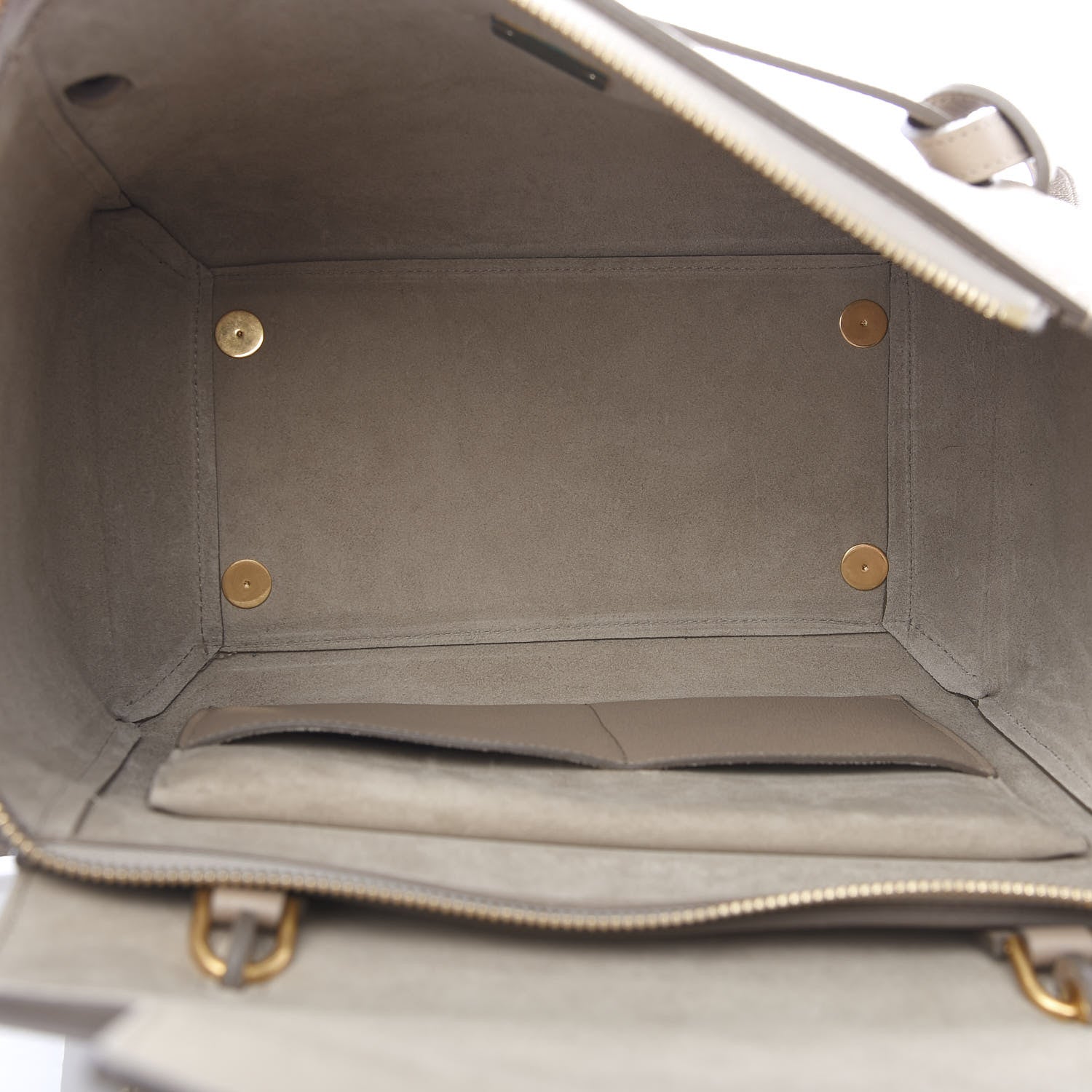 Celine Grained Calfskin Mini Belt Bag Dune 6 of 11