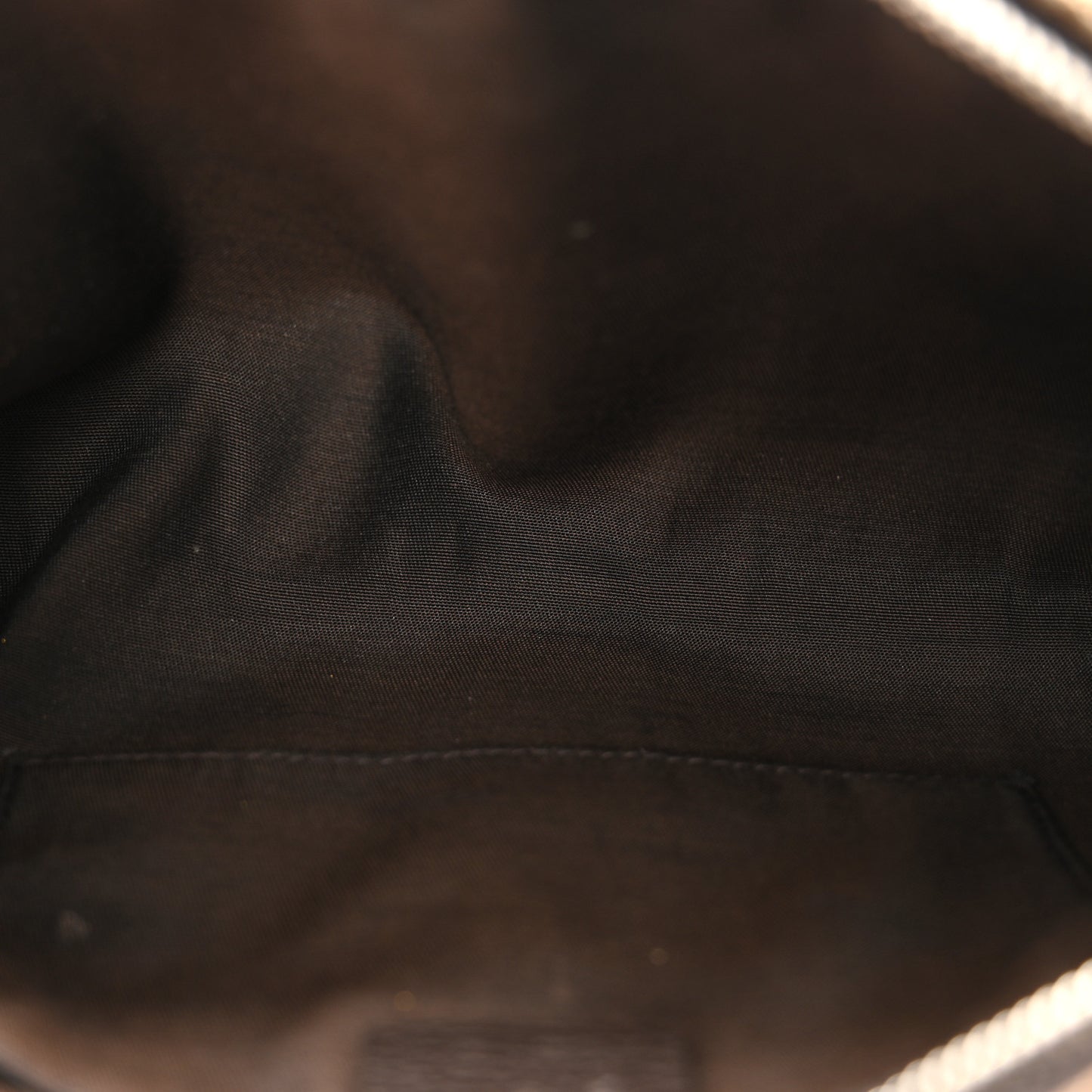 Monogram Dollar Calfskin Belt Bag Beige Ebony Testa di Moro Marrone Scuro