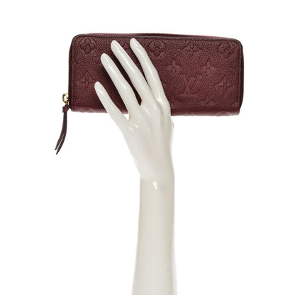 Louis Vuitton Empreinte Clemence Wallet Raisin 2 of 6
