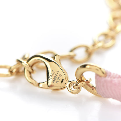 Louis Vuitton Silk Be Mindful V Bracelet Magenta 4 of 4