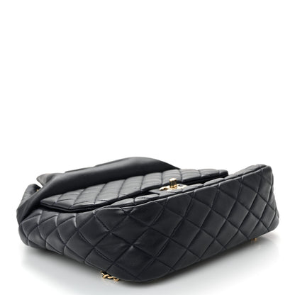 Chanel Lambskin Quilted Large In Seoul Backpack Navy 6 of 19