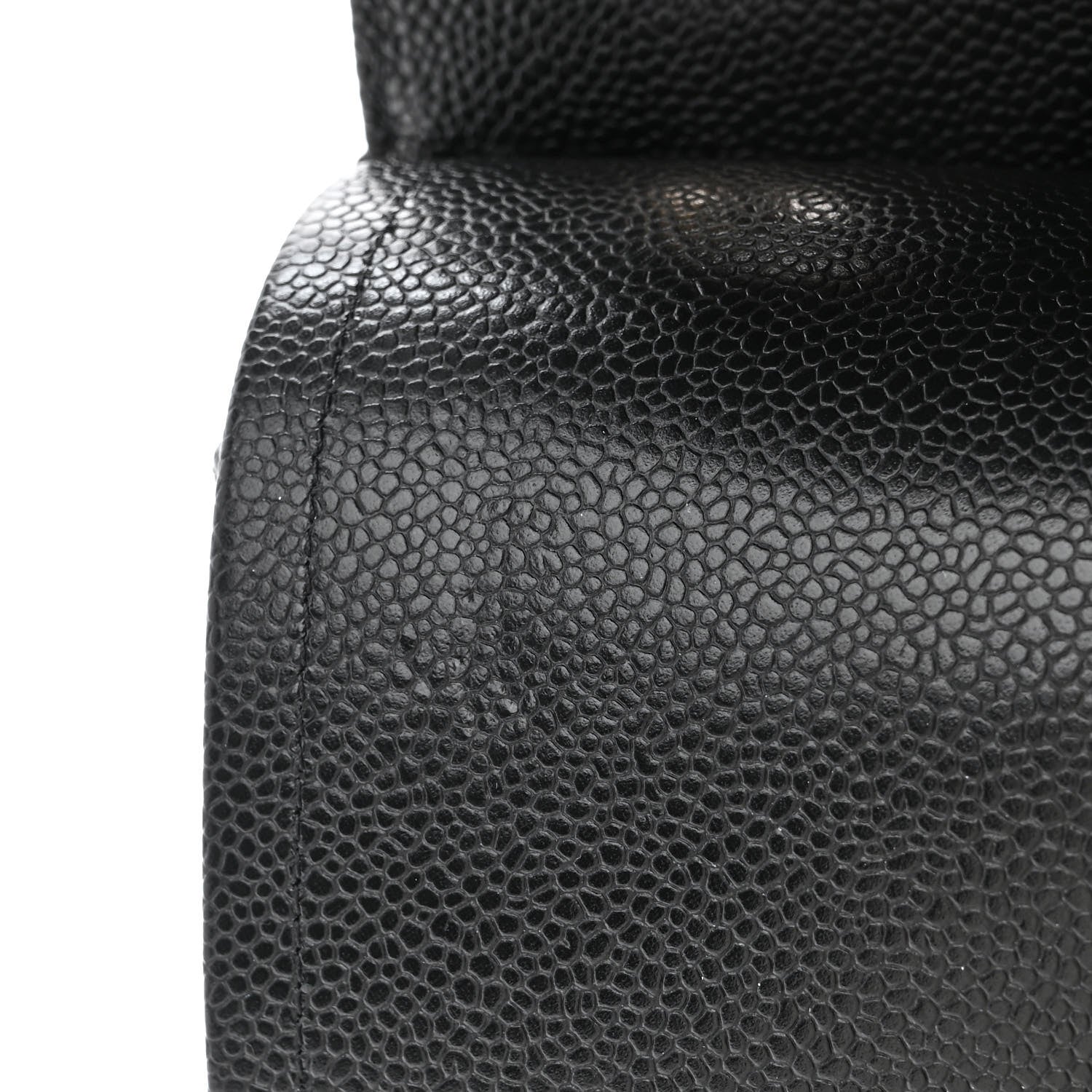 Chanel Caviar Quilted Jumbo Double Flap Black 12 of 15