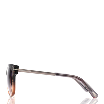 Tom Ford Acetate Tracy Sunglasses TF436 Grey Peach 3 of 8