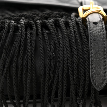 Prada Tessuto Nylon Quilted Corsaire Hunting Bag Black 10 of 10
