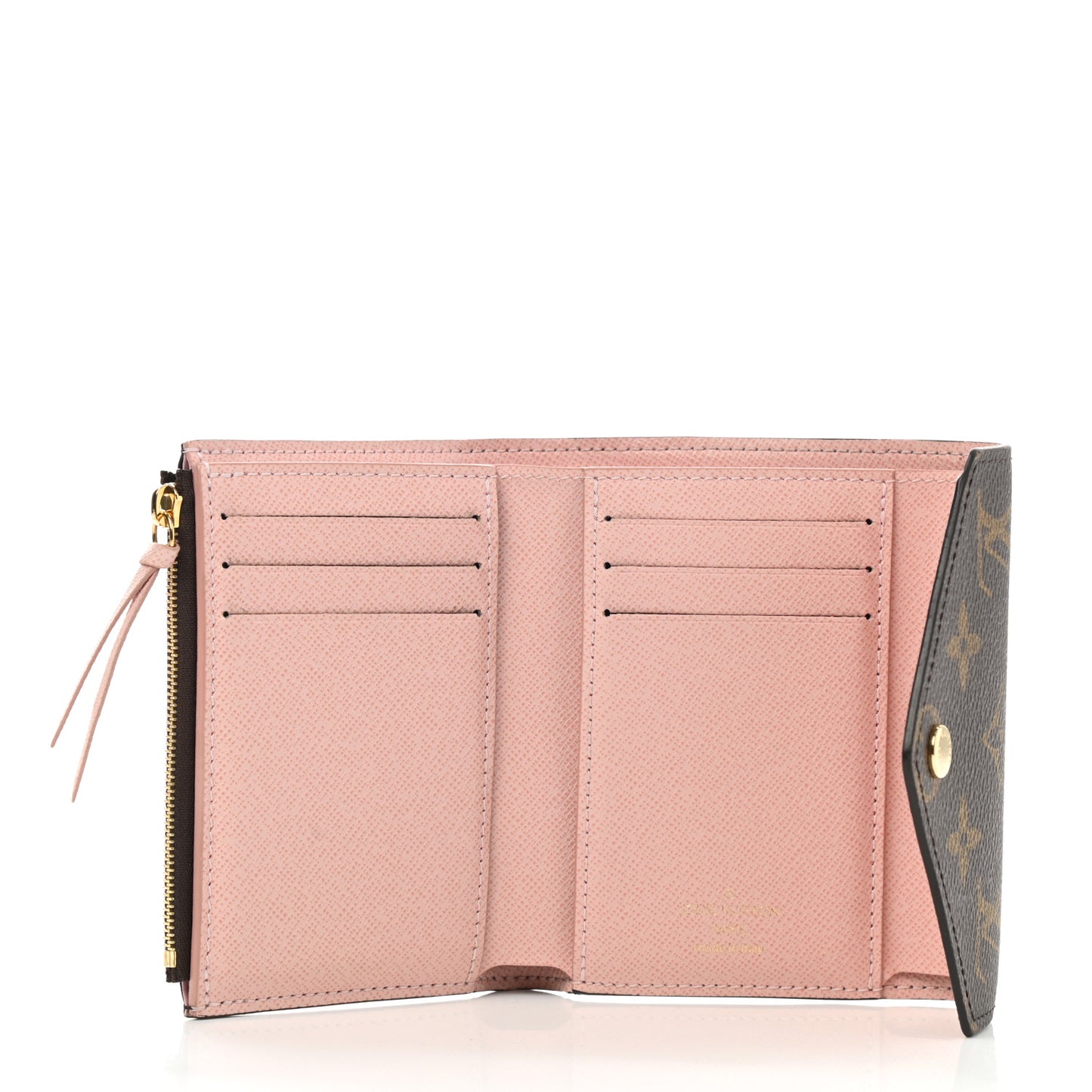Monogram Victorine Wallet Rose Ballerine