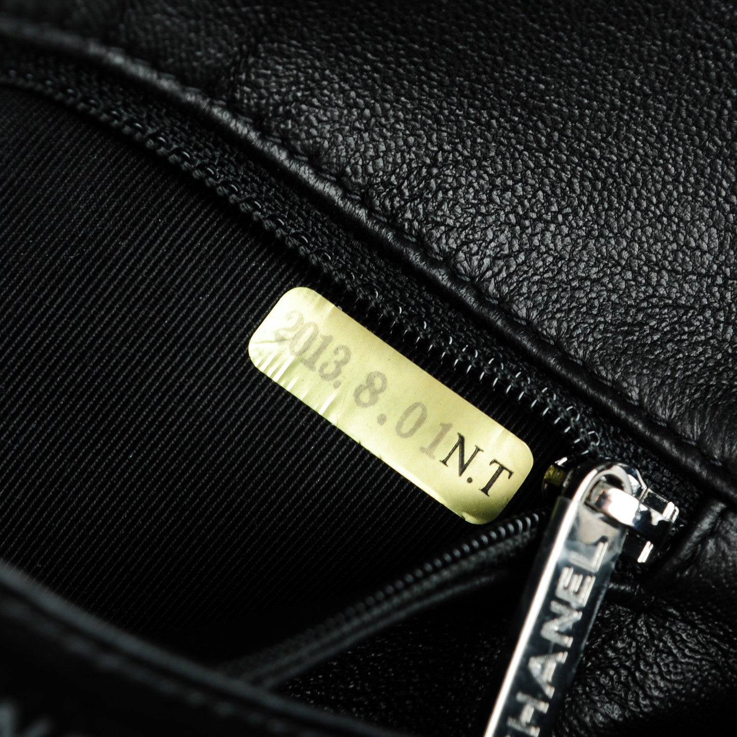 Chanel Lambskin Quilted Mini Square Flap Black 8 of 9