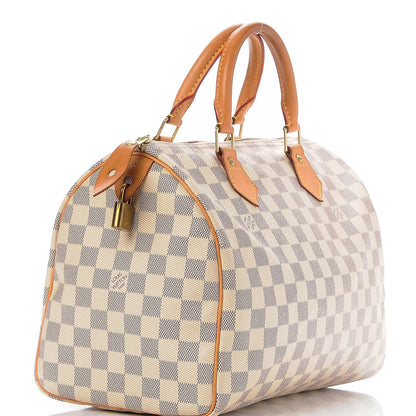 Louis Vuitton Damier Azur Speedy 30 3 of 7