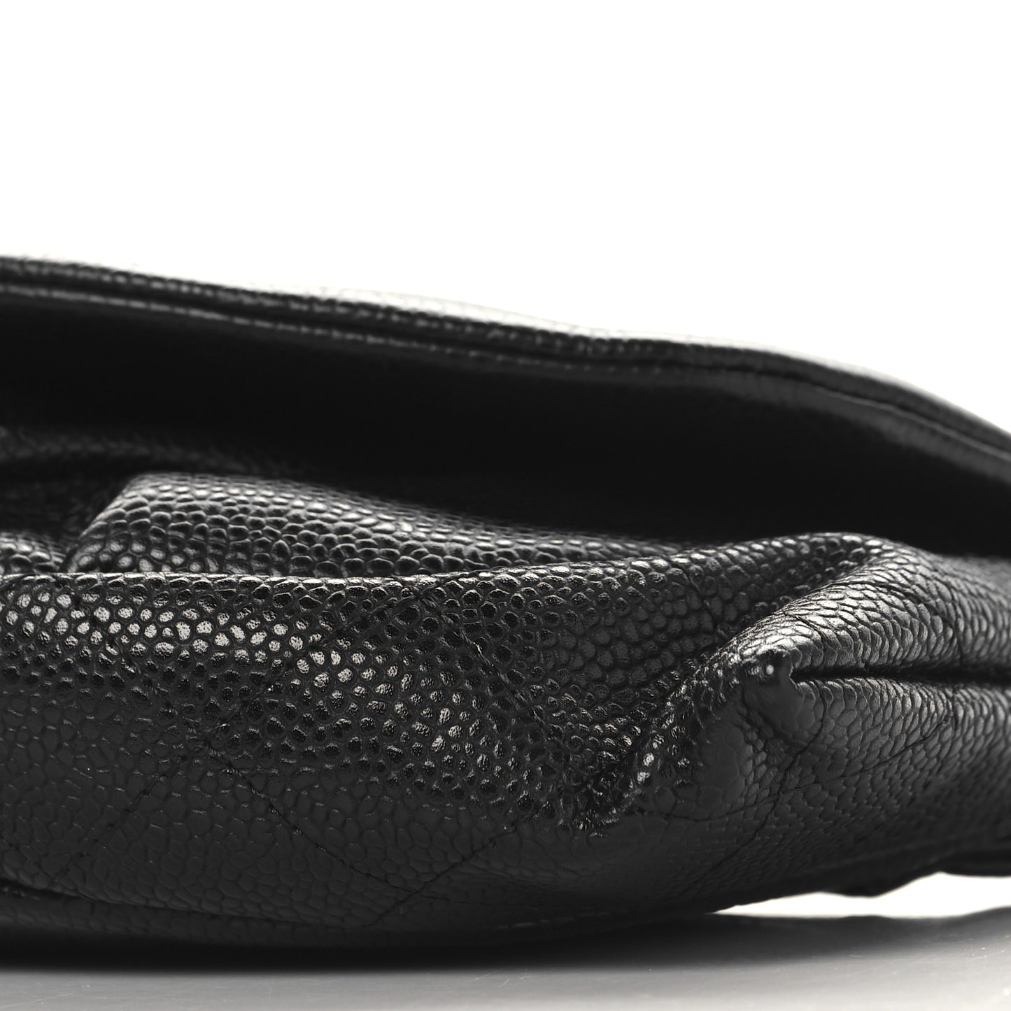 Caviar Half Moon Wallet On Chain WOC Black