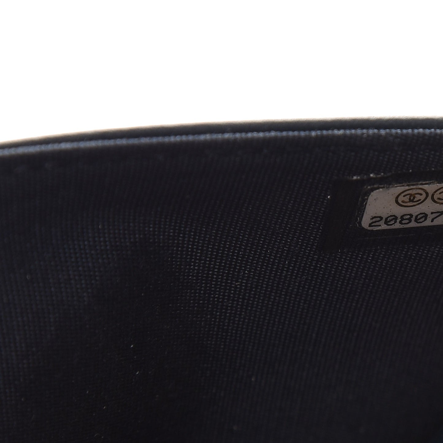 Glazed Calfskin Quilted Coco Boy Wallet On Chain WOC Blue